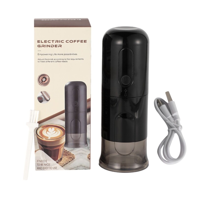 Molinillo Eléctrico De Granos De Café Portátil Molinillo Eléctrico De Granos De Café Portátil