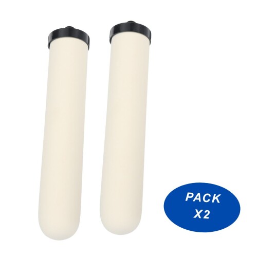 Repuesto filtro cerámico C/carbón PACK X 2 Repuesto filtro cerámico C/carbón PACK X 2