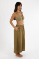 Pantalón tulum Olivar