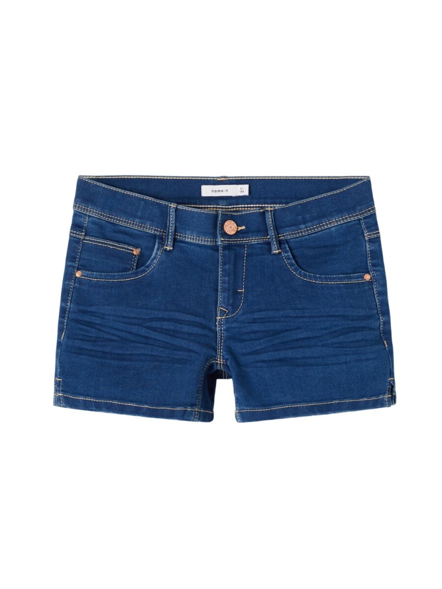 Shorts Denim - Medium Blue Denim 