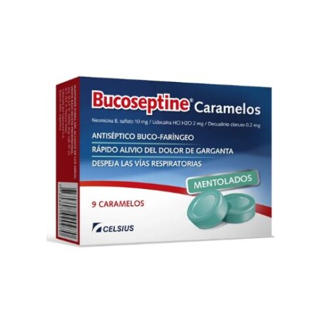 ANTISÉPTICO BUCO-FARINGEO BUCOSEPTINE CARAMELOS 001
