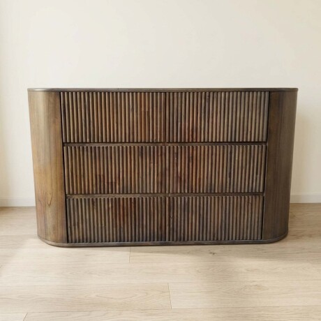 CÓMODA 6 CAJONES MADERA MARRON SOUTHPORT