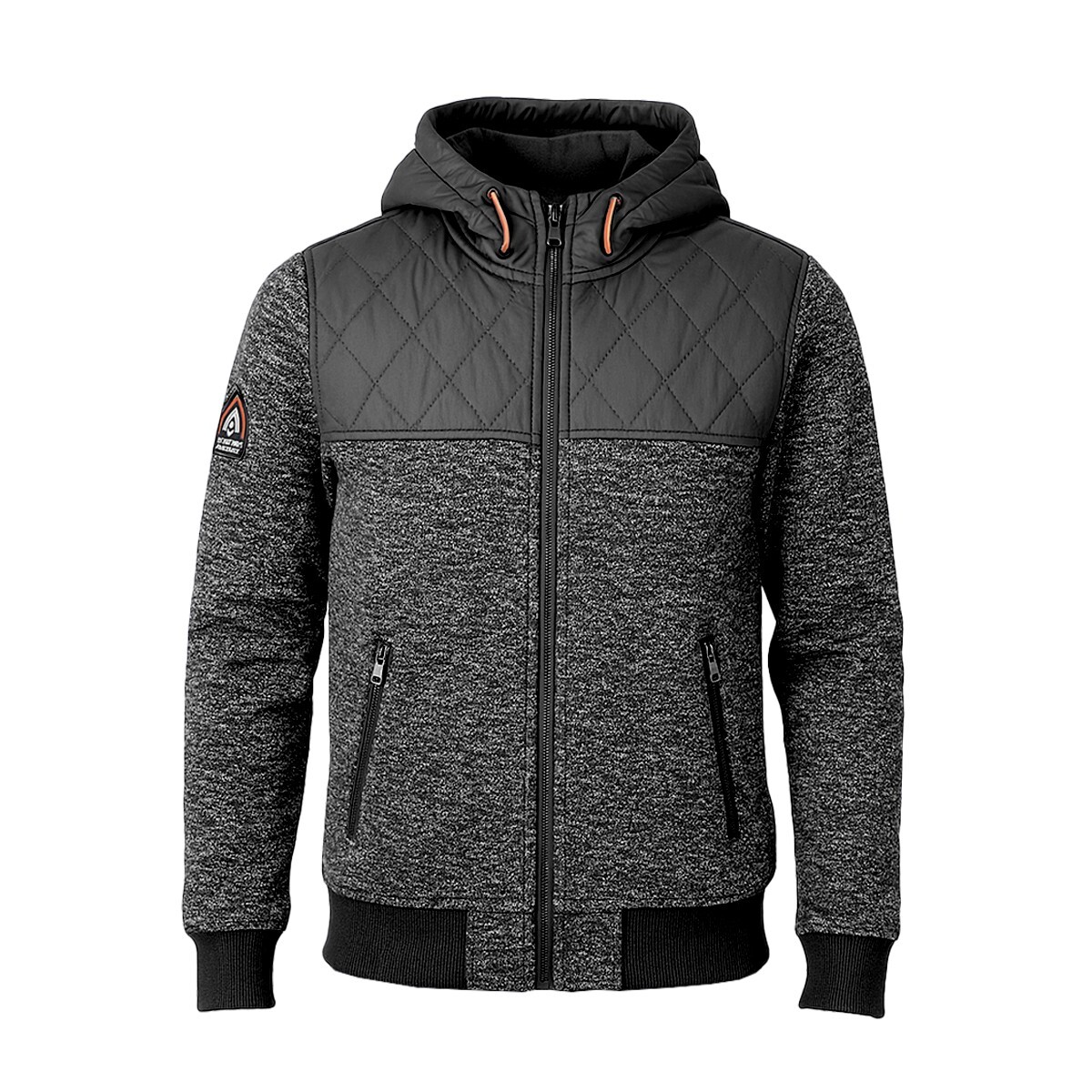 CAMPERA DE PUNTO NEGRA L 