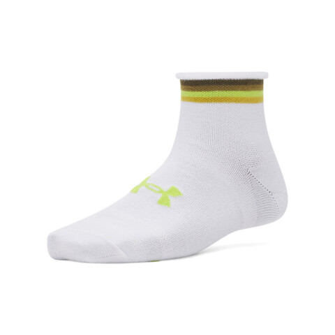 UA W Essential Nov 3pk Qtr-WHT WHT-106