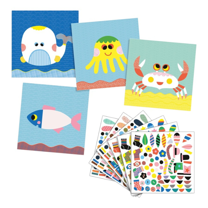 Pegatinas Animales del Océano Pegatinas Animales del Océano