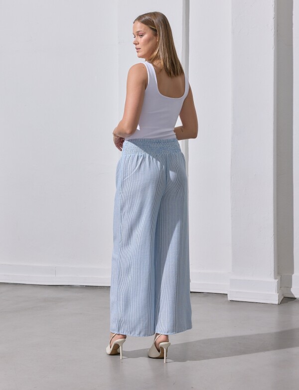 Pantalon Wide CELESTE/MULTI