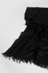 Pashmina lisa negro
