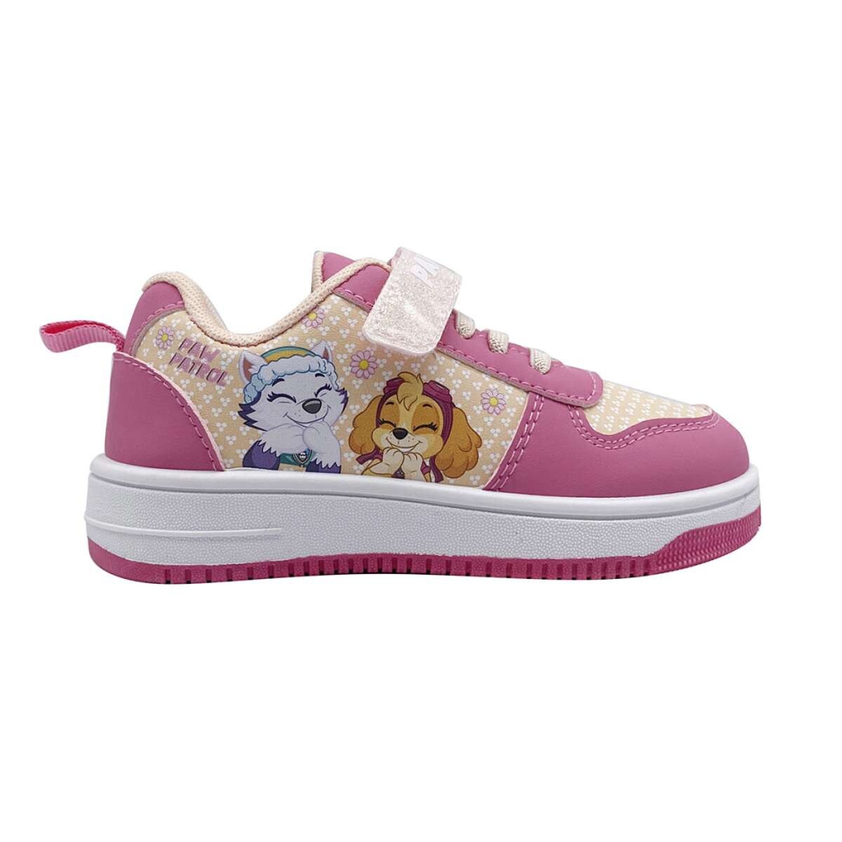 Calzado Deportivo con Cordones Paw Patrol Talle 25-29 - Rosa 