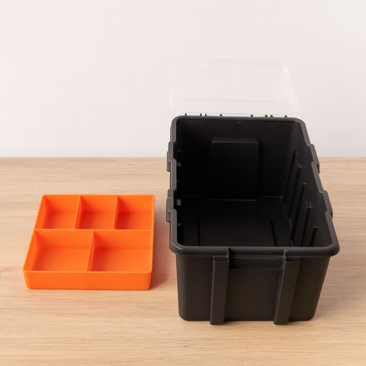 CAJA ORGANIZADORA MULTIUSO CON BANDEJA ATMA CAJA ORGANIZADORA MULTIUSO CON BANDEJA ATMA
