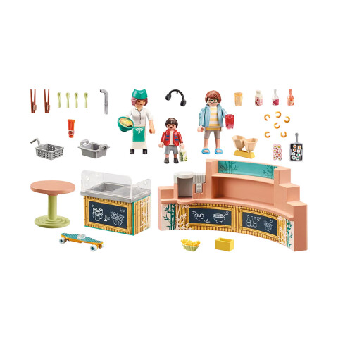Supermercado de Alimentos Playmobil 54 Piezas con Figuras U
