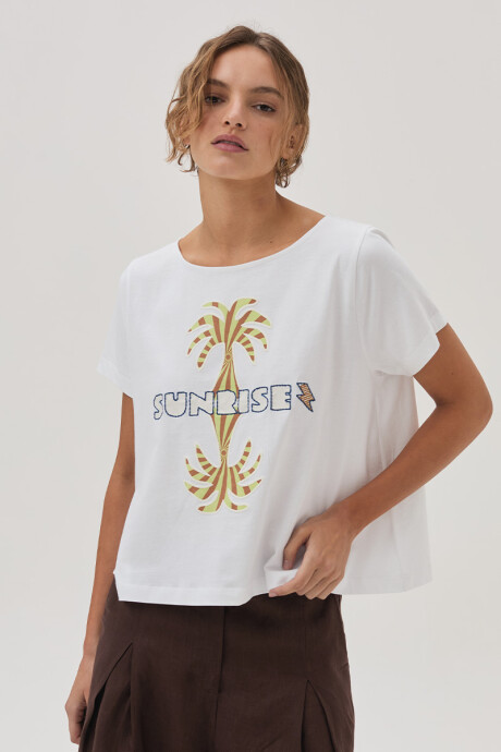 Remera Sunrise Blanco