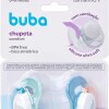 Set x2 chupetes BUBA fisiologico 0-6 meses dino magic