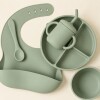 Set alimentacion silicona HUANGER verde