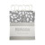Cortina Baño Bukara con Argollas 180 x 180 cm 8064 HOJAS GRIS