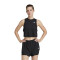Musculosa de Mujer Adidas BVD Train Essentials Boxy Workout Negro