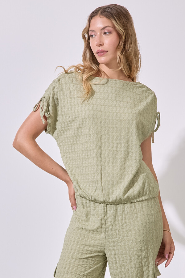 Blusa Texturada VERDE