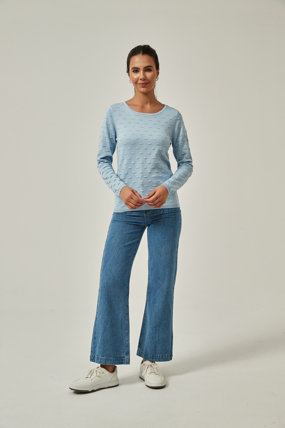 Sweater Colorpi Celeste