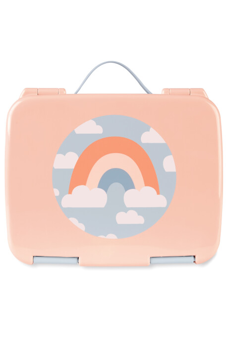 Lonchera caja bento diseño arcoíris 0