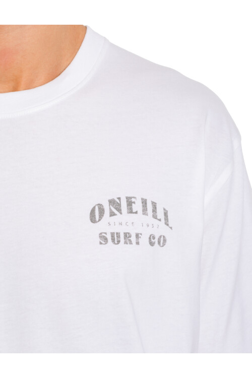 Remera O'Neill Overzized Boxy Horizon Blanco