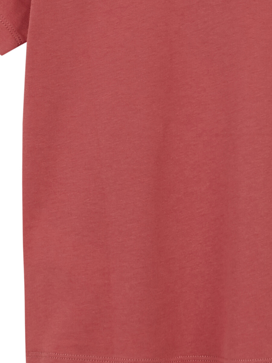 Camiseta Con Print Blanco
