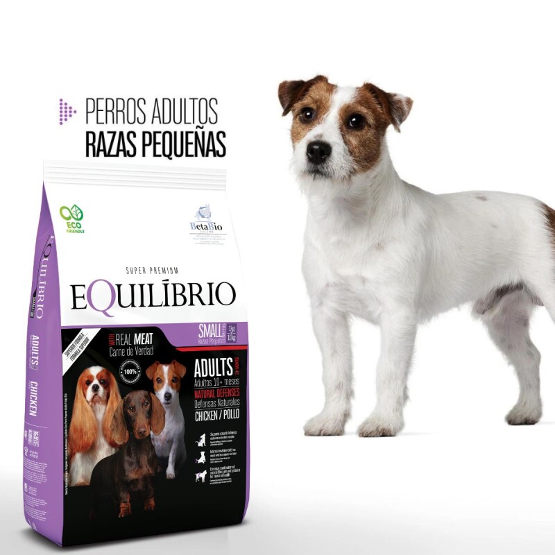 EQUILIBRIO PERROS ADULTOS RAZAS PEQUEÑAS 7.5 KG