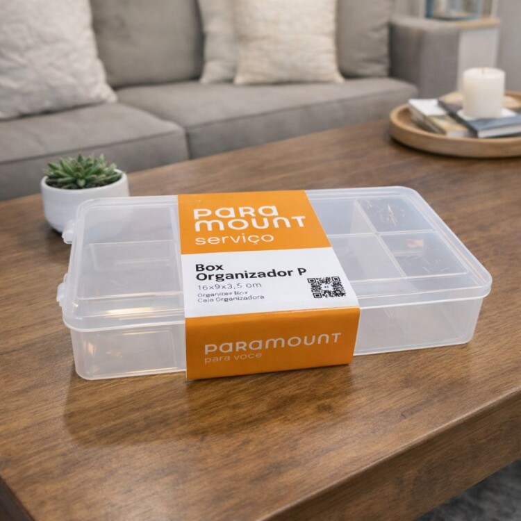 CAJA ORGANIZADORA 5 DIVISIONES P 16X9X3.5CM CAJA ORGANIZADORA 5 DIVISIONES P 16X9X3.5CM