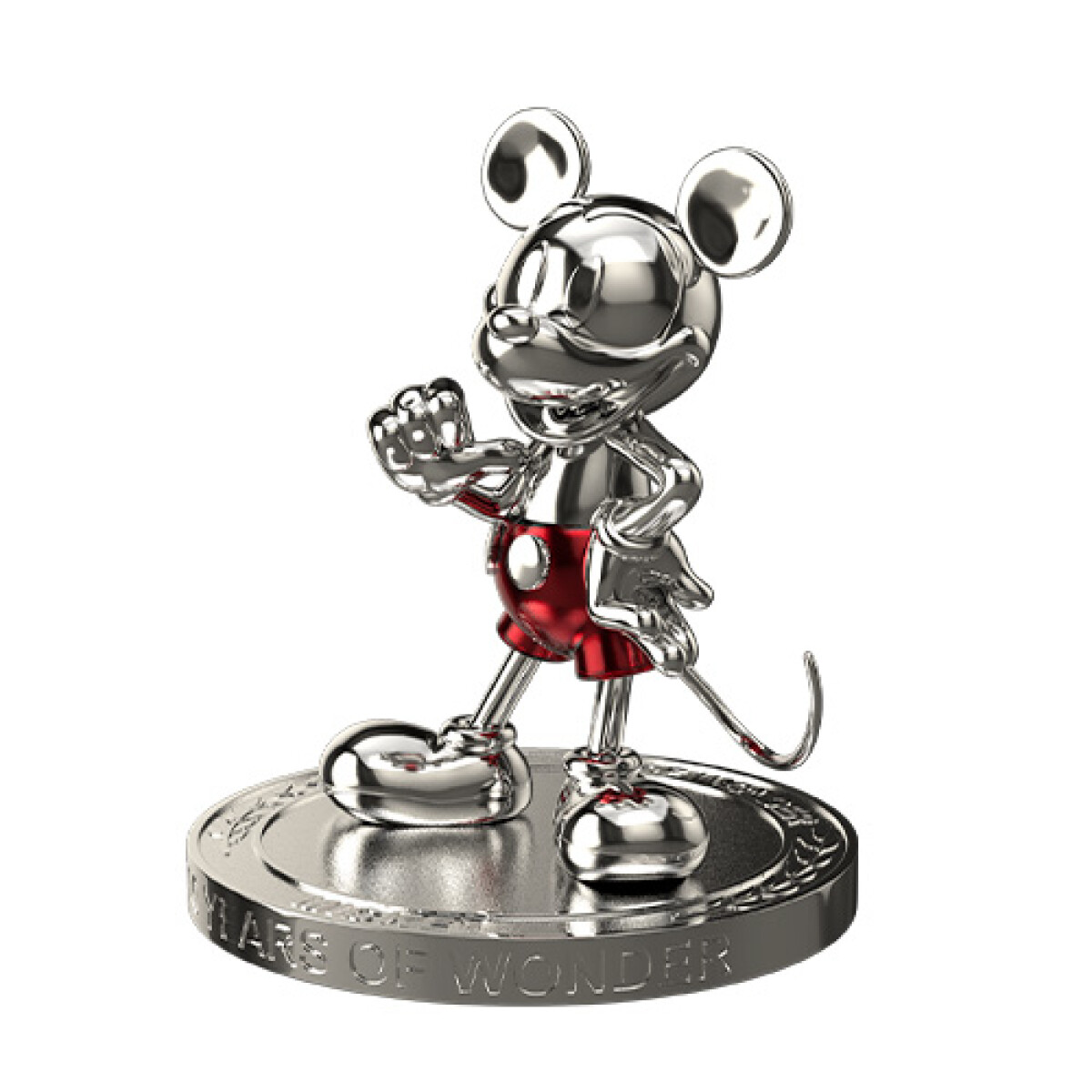 Estatuilla Metálica Edición Limitada 100 Años Disney - MICKEY 