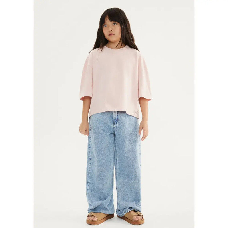 BLUSA MM FEM ROSA CLARO