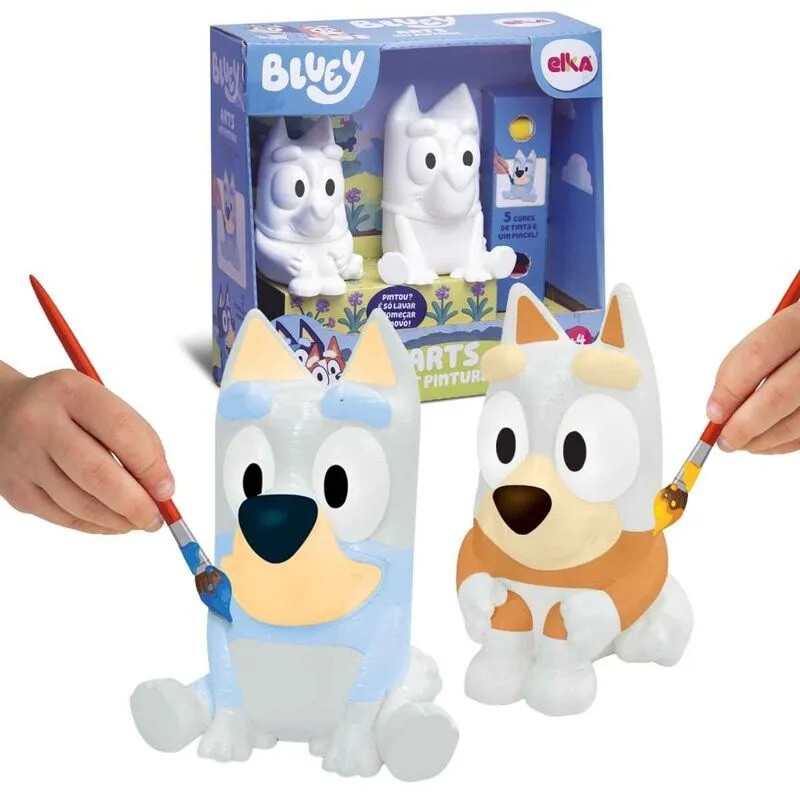 KIT DE PINTURA ARTS BLUEY Y BINGO KIT DE PINTURA ARTS BLUEY Y BINGO