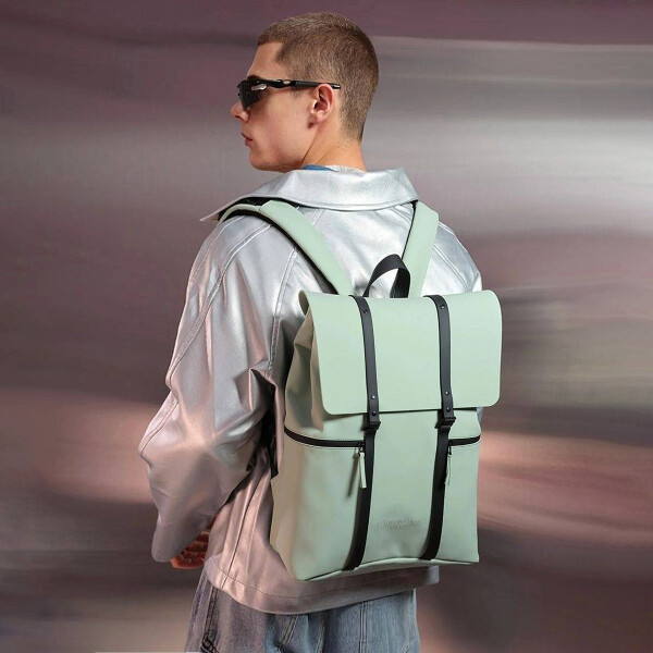 Mochila Gaston Luga Splash 2.0 Laptop Notebook Hasta 16" Color Verde