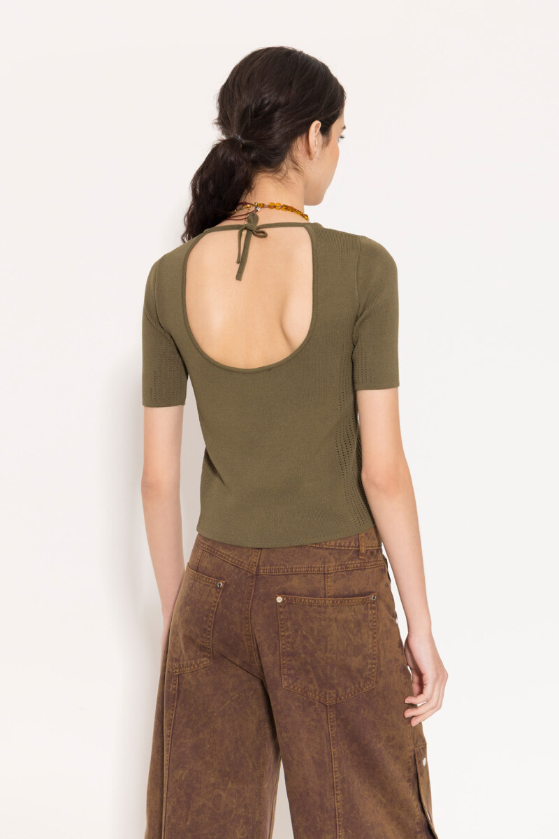 TOP LYON Verde Militar