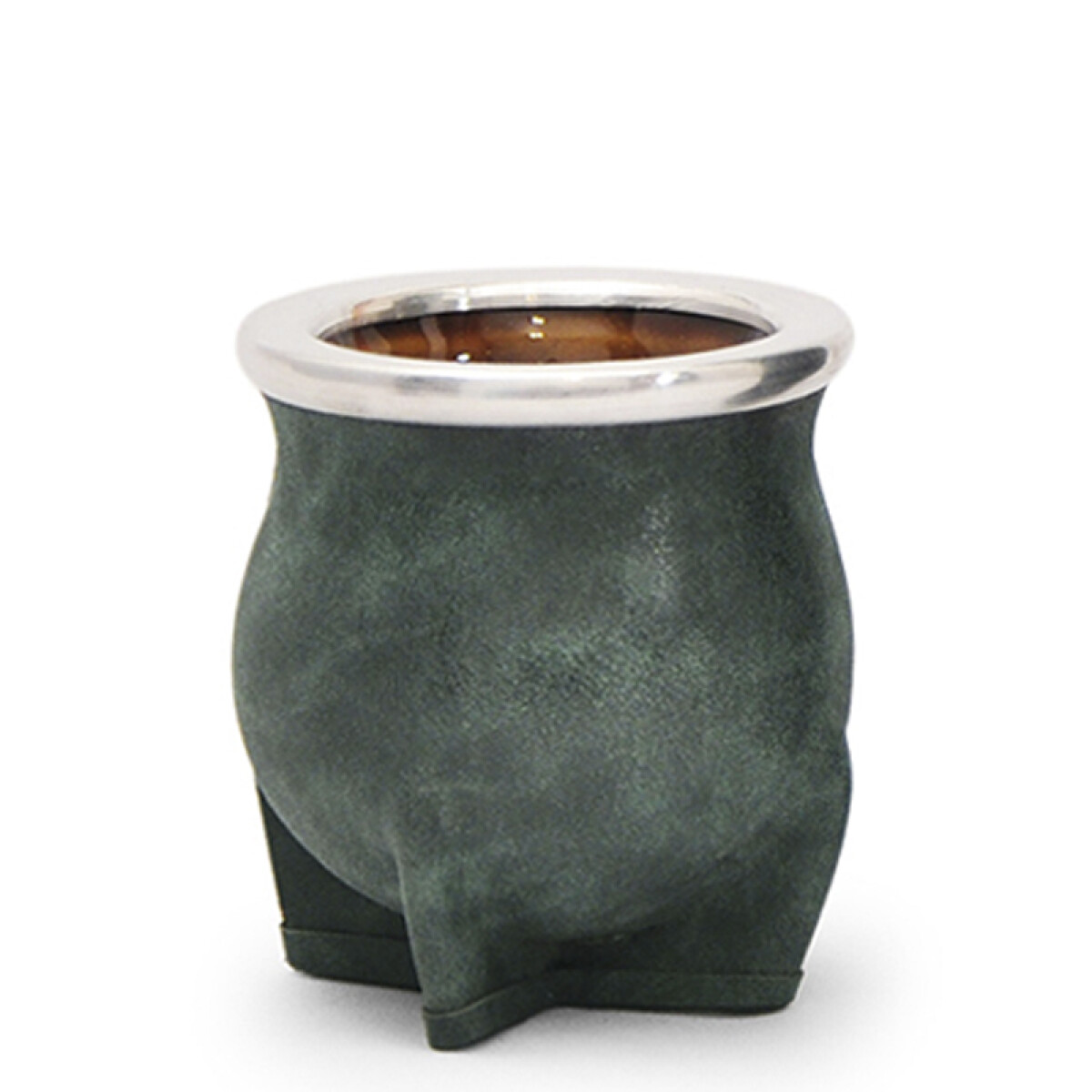 MATE DE CERÁMICA MEDIANO ALFA - PETRÓLEO ENGRASADO 