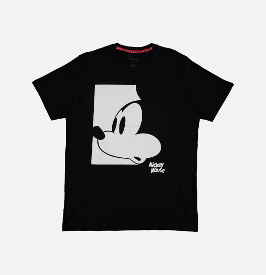 T-shirt de hombre Mickey NEGRO