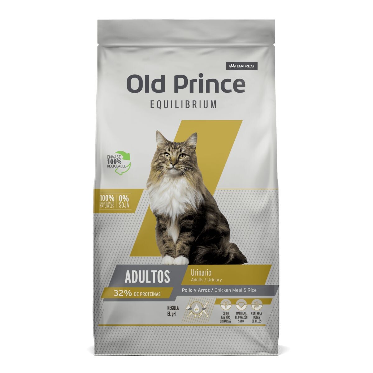 OLD PRINCE GATOS ADULTOS URINARIO - 3 KG 