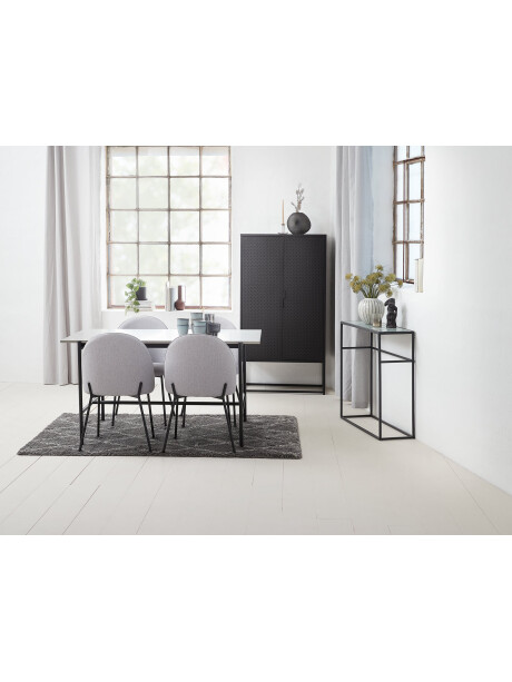 Armario VIRUM 2 puertas negro Armario VIRUM 2 puertas negro
