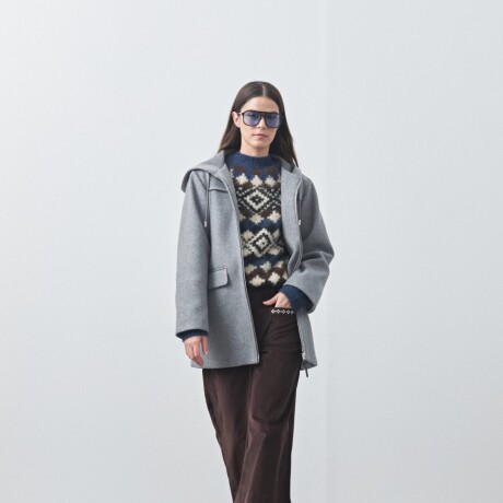 TAPADO SAFIA Gris Melange