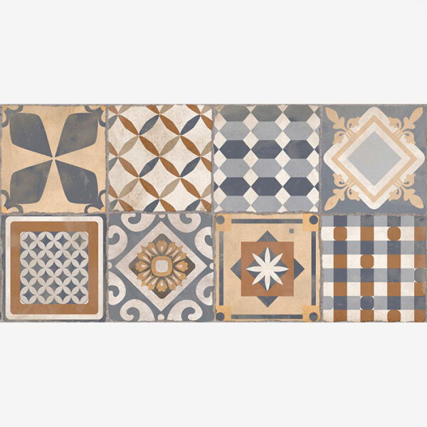 CERÁMICA DECORADA SINTRA AC RECTIFICADA "A" 42X83 CM Cerámica Decorada Sintra Ac Rectificada "a" 42x83 Cm