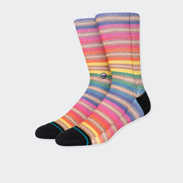 Medias Stance Haroshi Stripe Multicolor