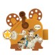 Llavero proyector Toy Story marrón