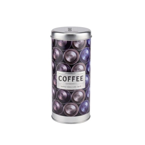 FRASCO METAL COFFEE 7.5X18CM Unica