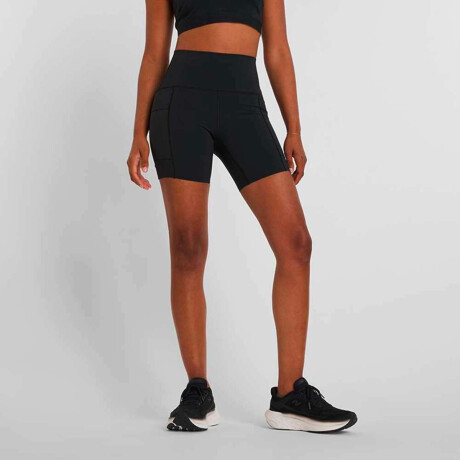 Short NB Sleek Pocket High Rise 6'' de Mujer Negro