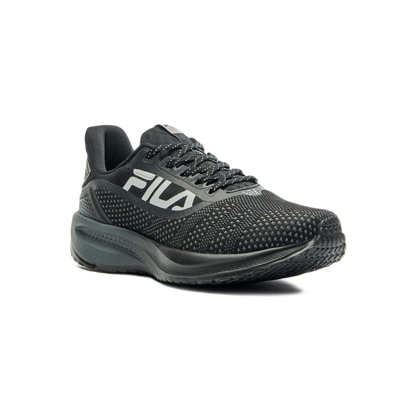 Fila Champion Efecto Negro/grafito/plata Hombre Negro-grafito
