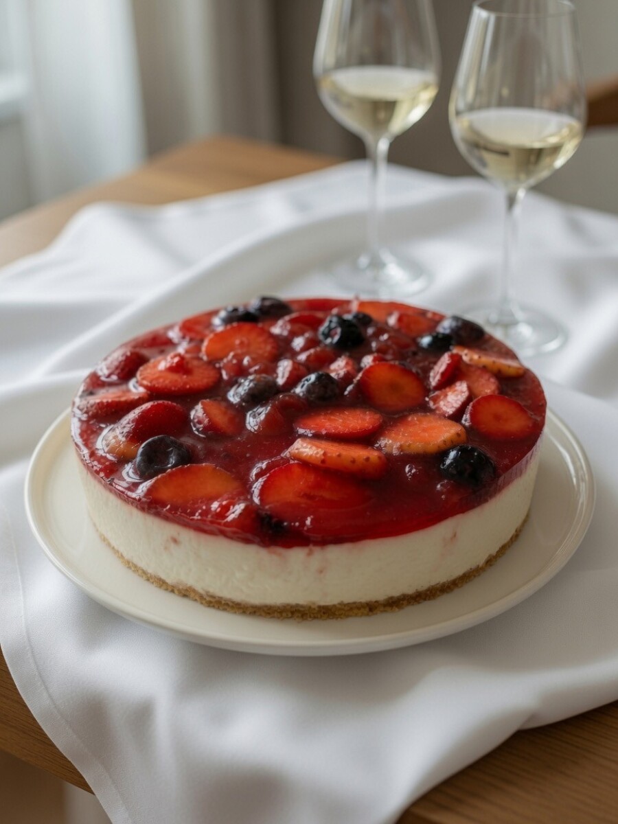 Cheese Cake de Frutos Rojos 