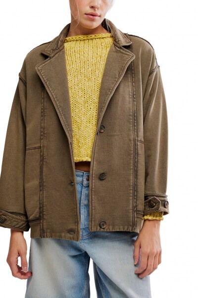 Abrigo Office Marron