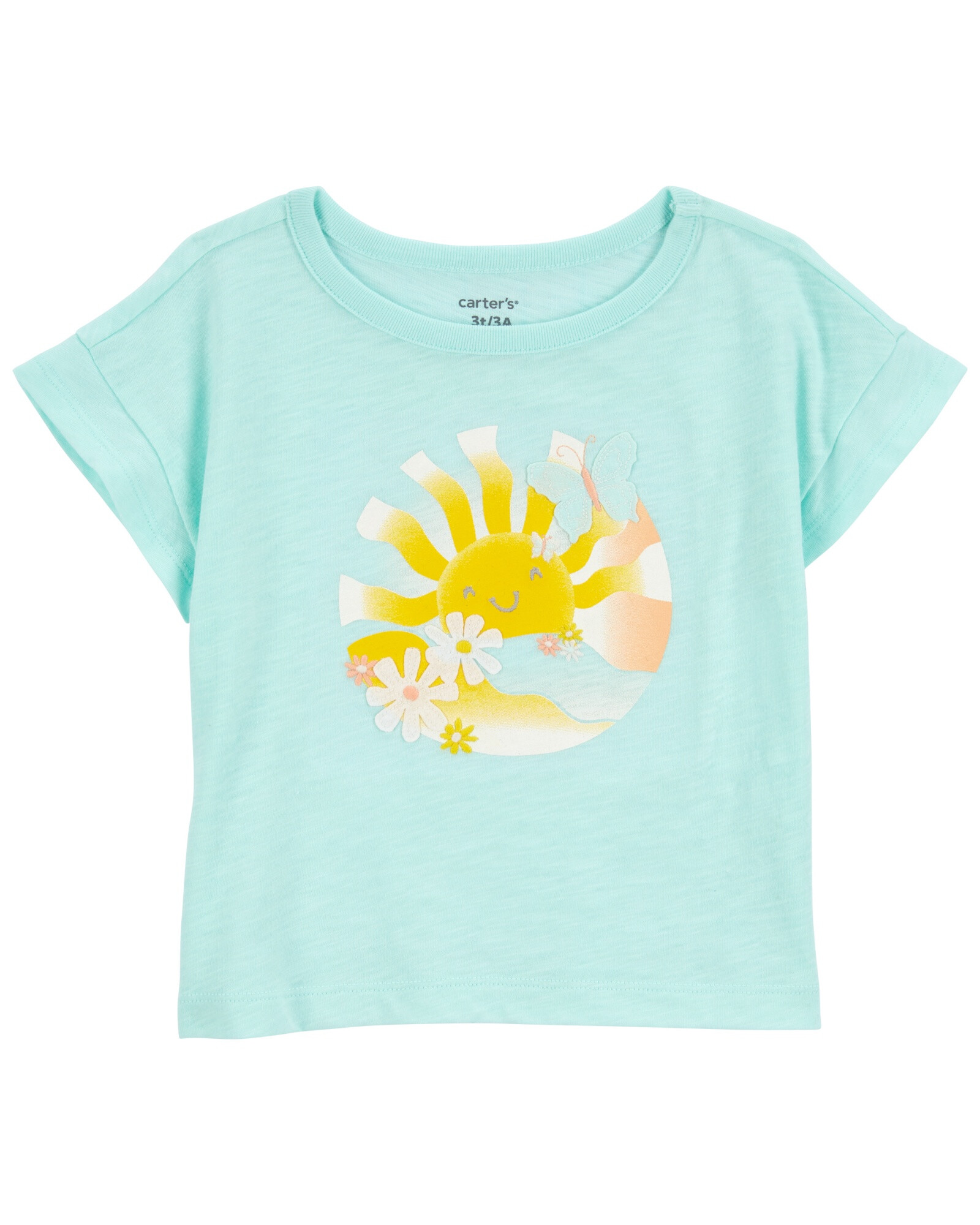 Remera de algodón, manga corta, estampada Remera de algodón, manga corta, estampada