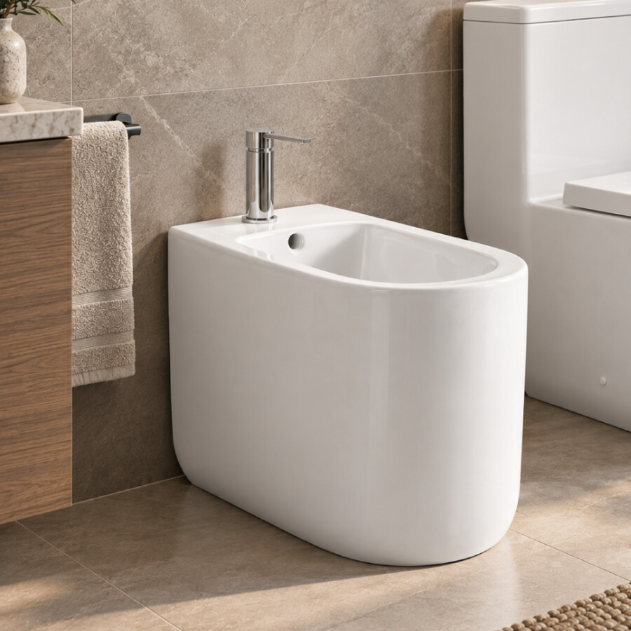 Bidet 1 Agujero Burdeos Bidet 1 Agujero Burdeos
