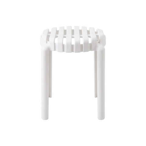 TABURETE PLAST BLANCO Unica