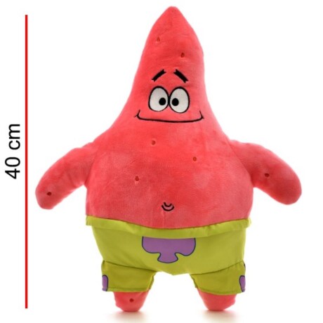 Patricio Peluche 40 cm-Personaje Bob Esponja PhiPhi toys PERSONAJES