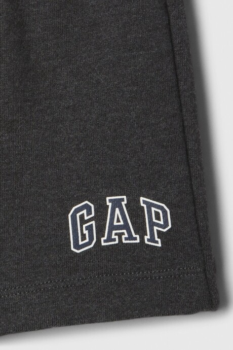 Short Logo Gap Toddler Niño B85 Charcoal Hthr Grey