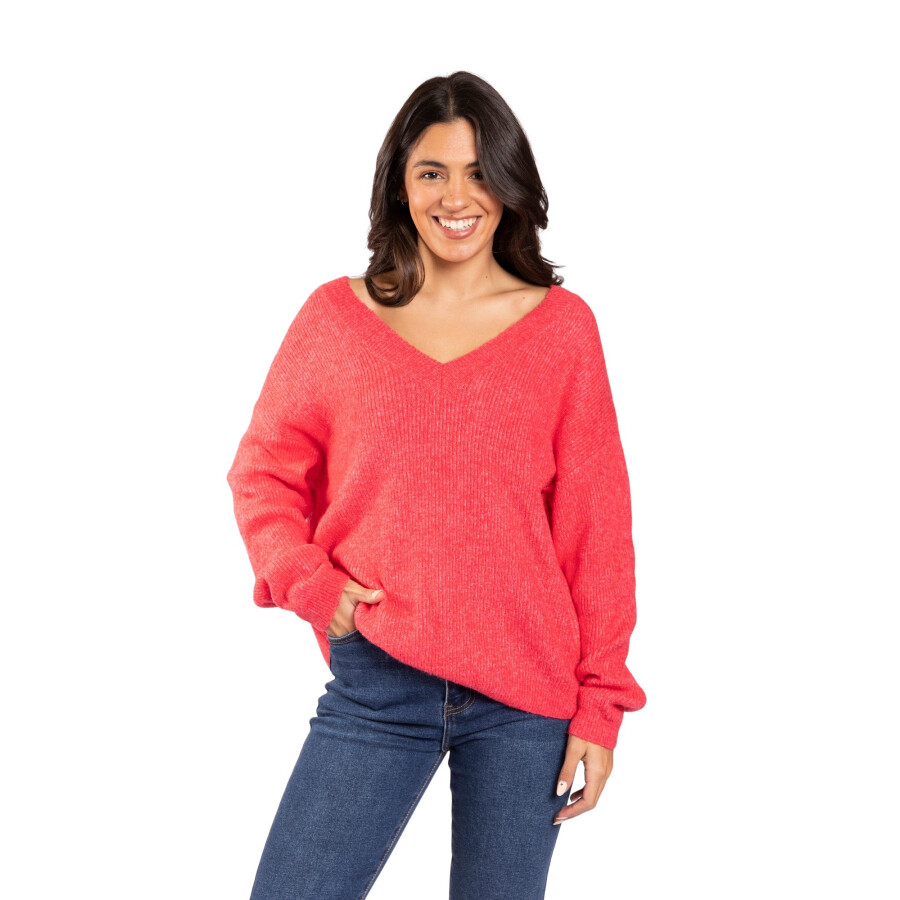 CHERRY SWEATER RED
